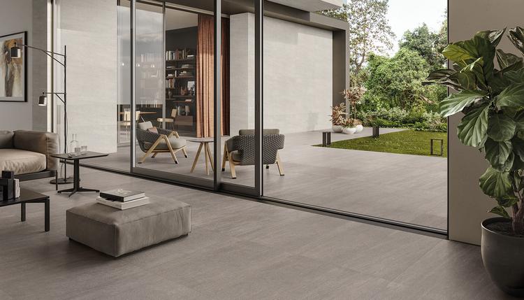 Elegance Pro | Emilceramica Feinsteinzeug Ergon Elegance Pro Stein Wohnzimmer Dark Grey Bild Galerie | Emilceramica