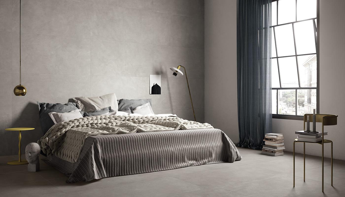 Feinsteinzeug Provenza Karman Beton Schlafzimmer Cenere Cemento Bild Galerie | Emilceramica Feinsteinzeug Provenza Karman Beton Schlafzimmer Cenere Cemento Bild Galerie | Emilceramica