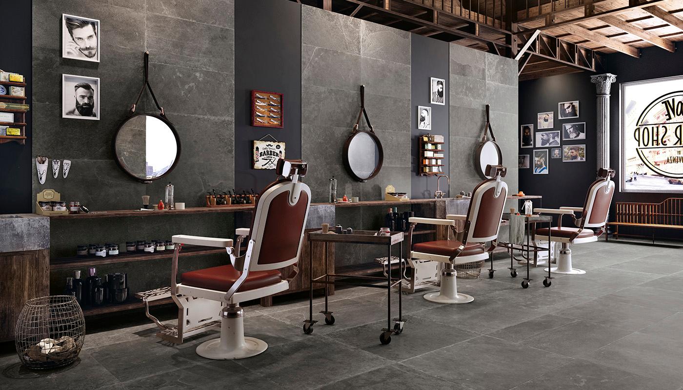 Feinsteinzeug Provenza Groove Stein Öffentliche Bereiche Mistique Black Bild Galerie | Emilceramica Feinsteinzeug Provenza Groove Stein Öffentliche Bereiche Mistique Black Bild Galerie | Emilceramica